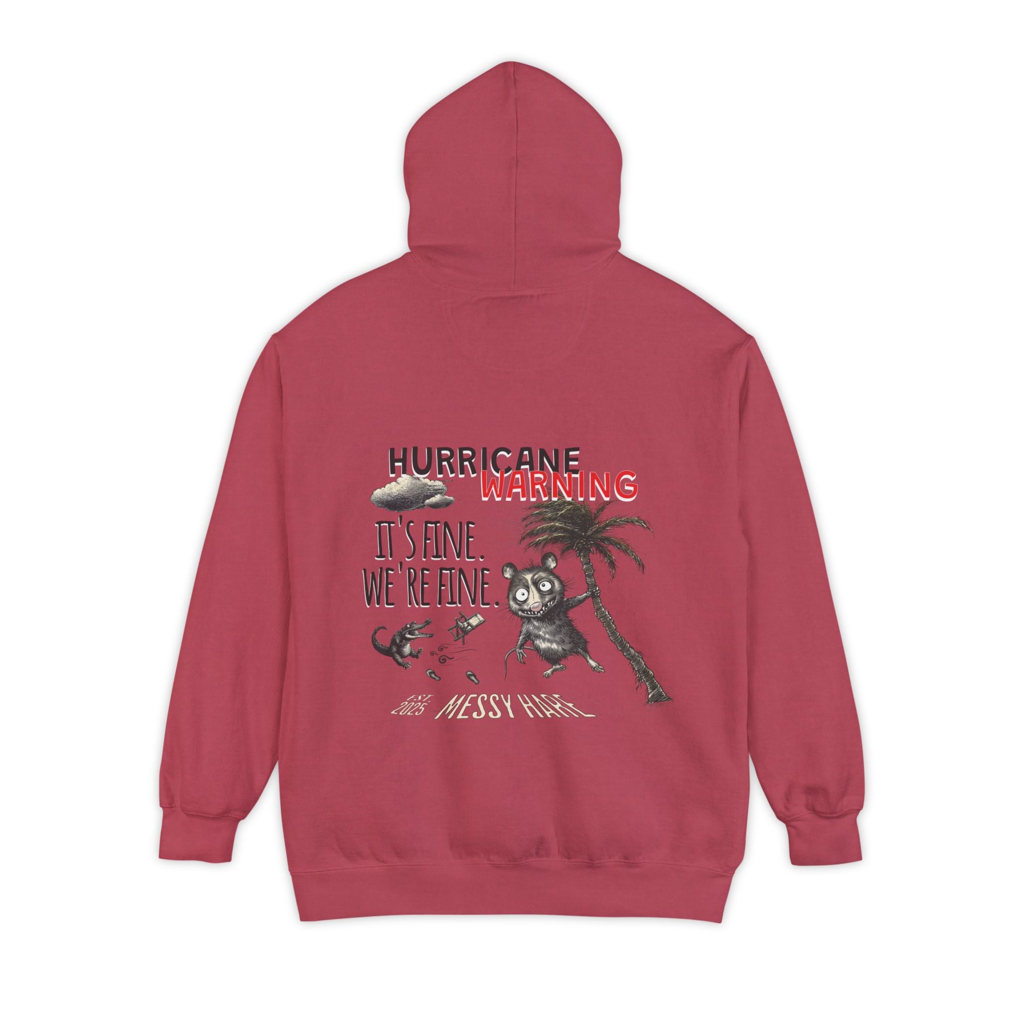 It's Fine. We're Fine. Pocket Hoodie