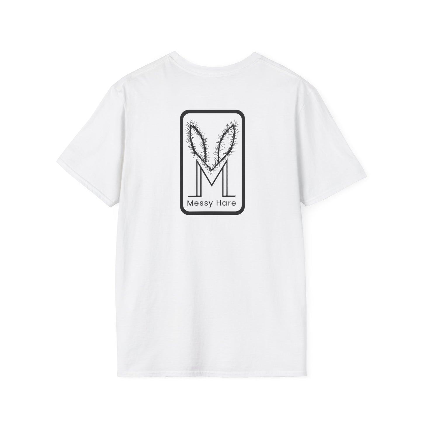 Messy Hare Logo, Loose Fit Tee