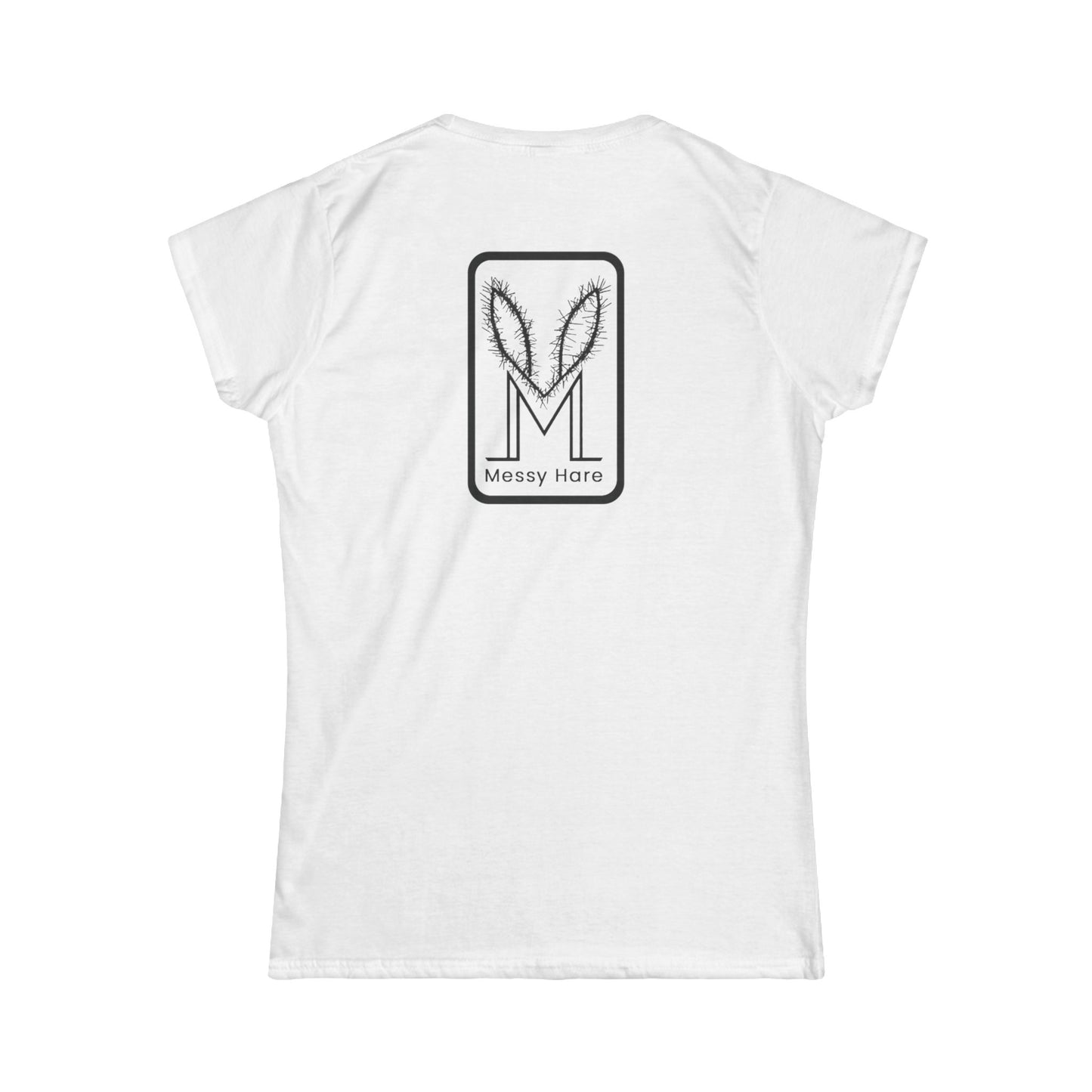 Messy Hare Logo, Women's Fit Tee