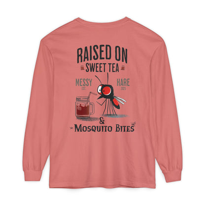 Raised on Sweet Tea & Mosquito Bites Long-Sleeve Tee