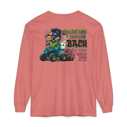 Party's in the Back Long-Sleeve Tee