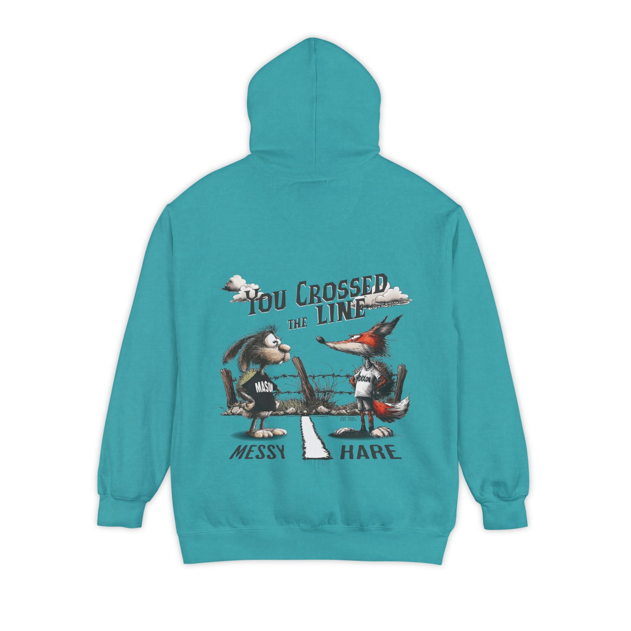 You Crossed the Line Pocket Hoodie