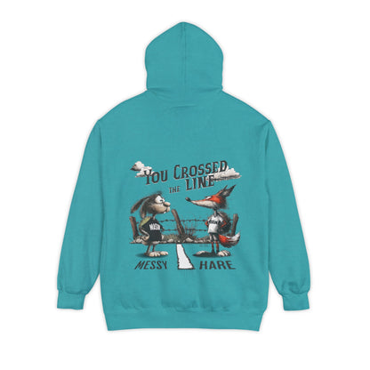 You Crossed the Line Pocket Hoodie