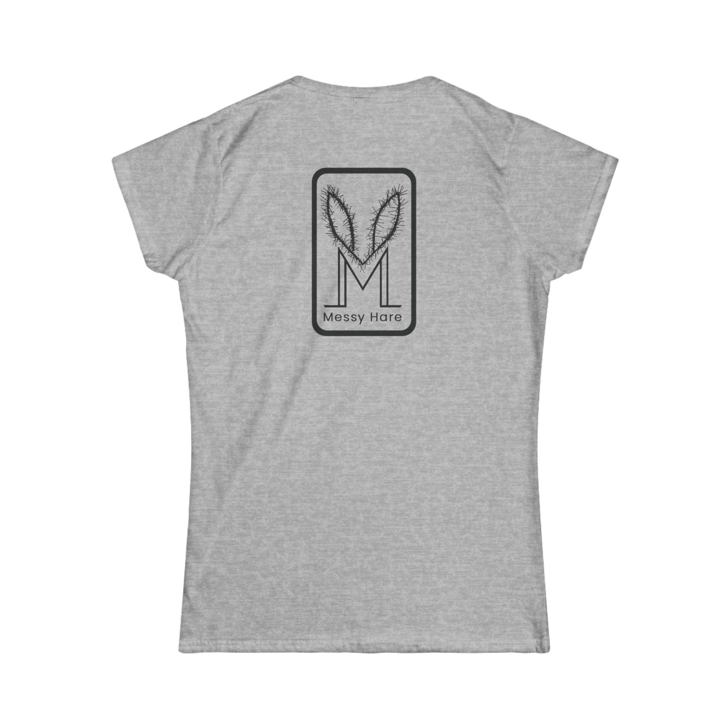 Messy Hare Logo, Women's Fit Tee