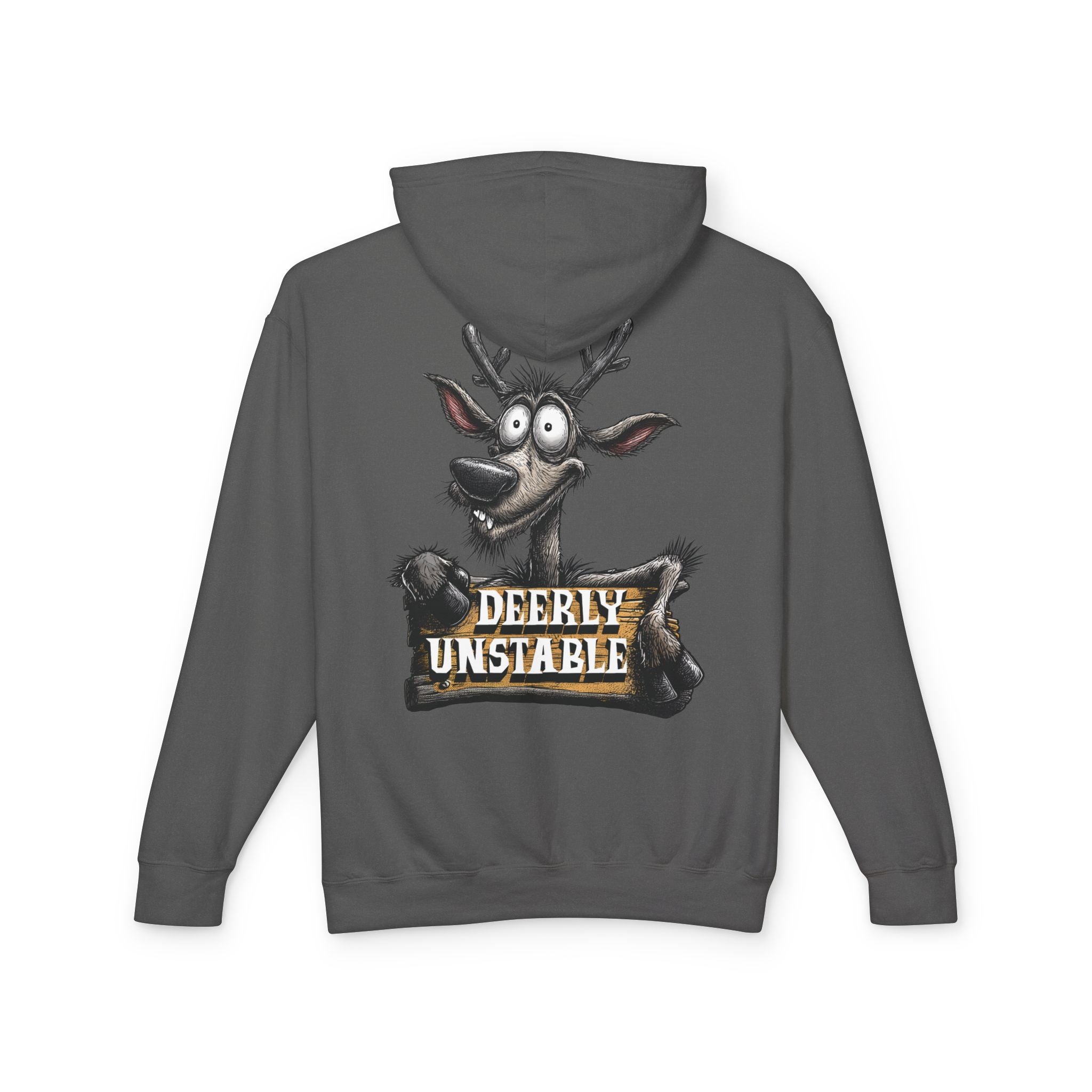 Deerly Unstable Hoodie (No Pocket)