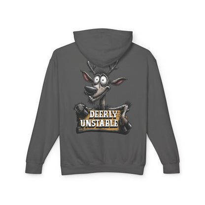 Deerly Unstable Hoodie (No Pocket)