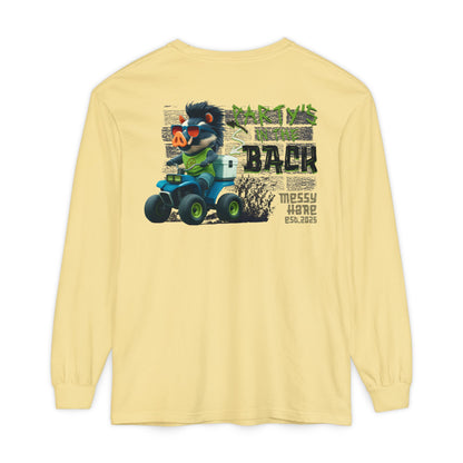 Party's in the Back Long-Sleeve Tee