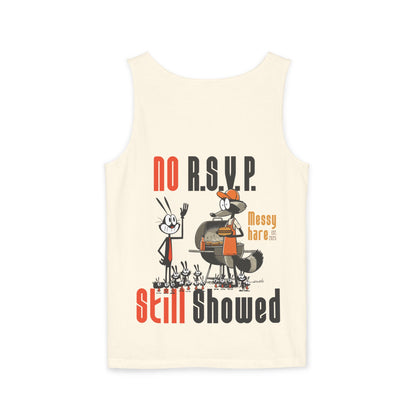 No RSVP. Still Showed. Tank