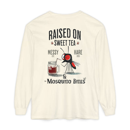 Raised on Sweet Tea & Mosquito Bites Long-Sleeve Tee