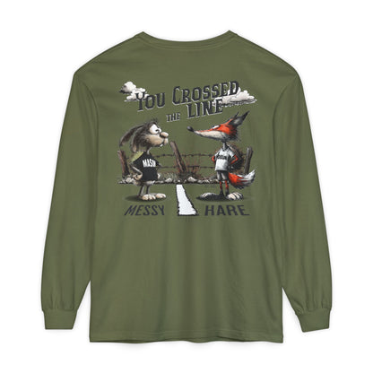 You Crossed the Line Long-Sleeve Tee