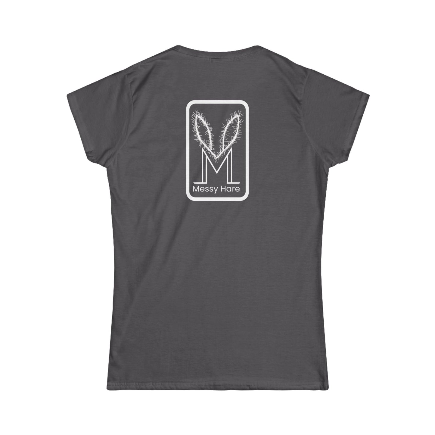 Messy Hare Logo, Women's Fit Tee