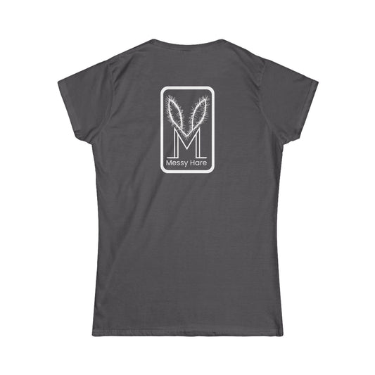 Messy Hare Logo, Women's Fit Tee